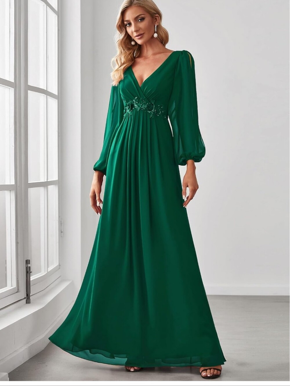 Emerald dress